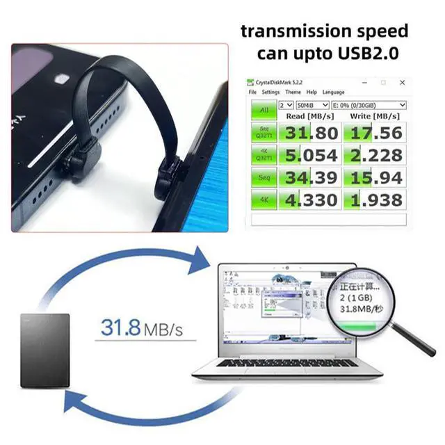 Alt view image 3 of 7 - 65W ltra Slim Flat Power Data USB-C Type C to USB-C Cable Angled Connector Fast Charge for Laptop Tablet Phone