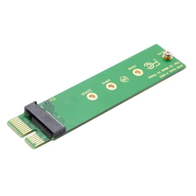 Alt view image 4 of 7 - NGFF M-Key NVME AHCI SSD to PCI-E 3.0 1x x1 Vertical Adapter for XP941 SM951 PM951 960 EVO SSD