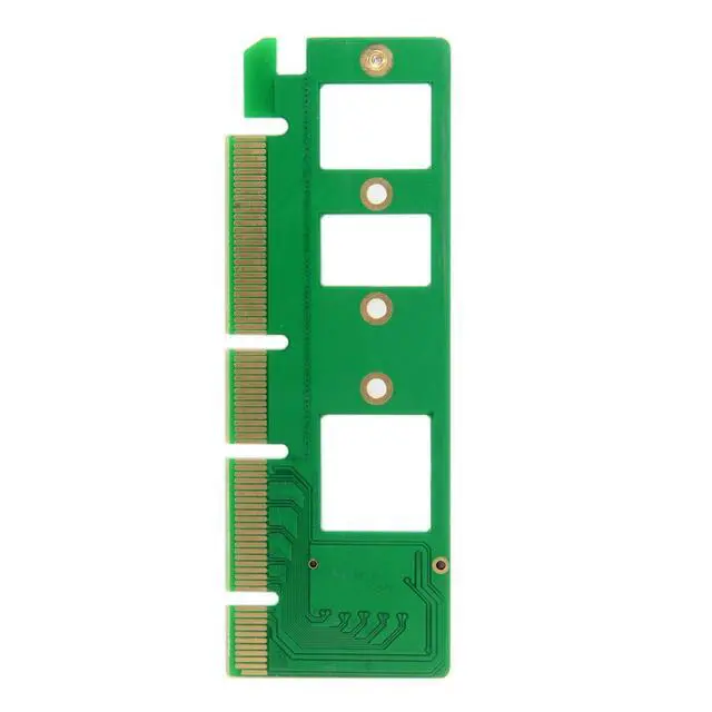 Alt view image 3 of 6 - NGFF M-Key NVME AHCI SSD to PCI-E 3.0 16x x4 Adapter for XP941 SM951 PM951 A110 m6e 960 EVO SSD