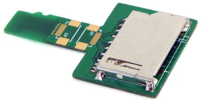 Alt view image 5 of 7 - SD Card Socket Female to Micro-SD TF Male Memory Card Kit Extension Adapter Testing Tools Extender