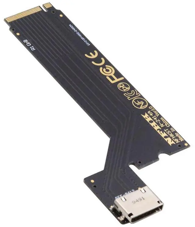 Main image of M.2 M-Key PCI-E 4.0 to SFF-8612 SFF-8611 Oculink Host Adapter for 2024 ThinkBook 14+ AMD8845 External Graphics Card & SSD