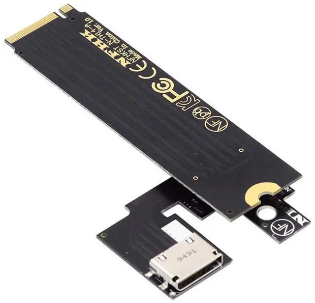 Main image of PCI-E 3.0 M.2 M-Key to Oculink SFF-8611 SFF-8612 Host Adapter for ThinkBook 14+ External Graphics Card & SSD