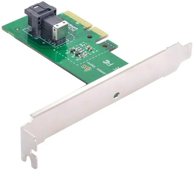 Alt view image 2 of 5 - PCI-E 4X to U.2 U2 Kit SFF-8639 NVME PCIe SSD Adapter for Mainboard SSD 750 p3600 p3700 M.2 SFF-8643