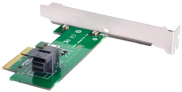 Alt view image 3 of 5 - PCI-E 4X to U.2 U2 Kit SFF-8639 NVME PCIe SSD Adapter for Mainboard SSD 750 p3600 p3700 M.2 SFF-8643