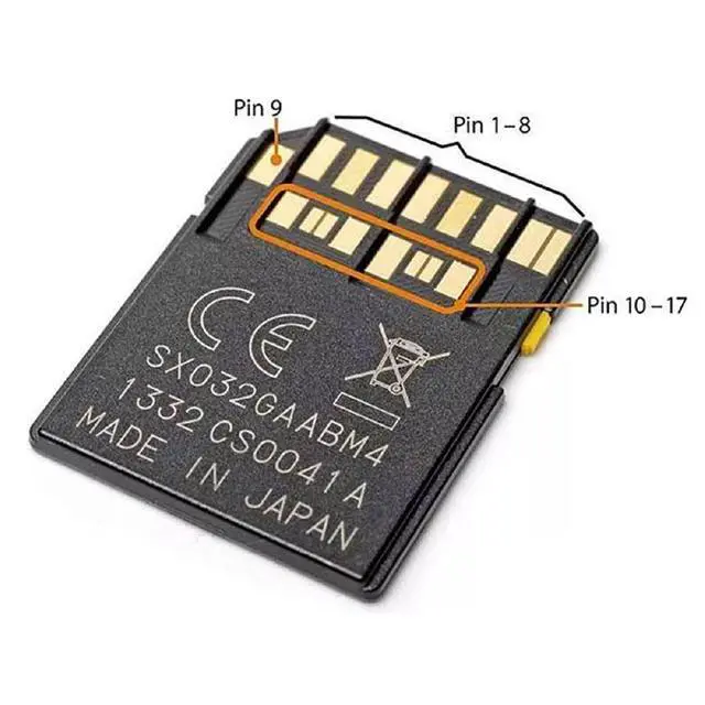 Alt view image 4 of 7 - TF Micro SD Male Extender to SD Card Female Extension Adapter PCBA SD/SDHC/SDXC UHS-III UHS-3 UHS-2