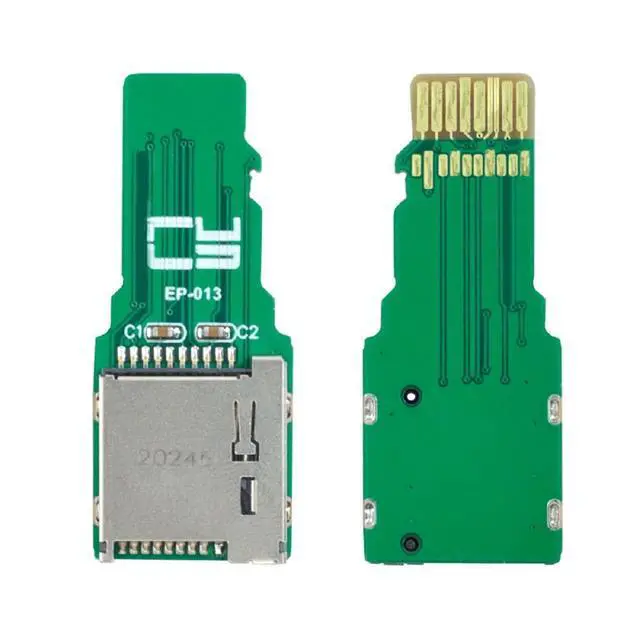 Alt view image 7 of 7 - TF Micro SD Male Extender to TF Card Female Extension Adapter PCBA SD/SDHC/SDXC UHS-III UHS-3 UHS-2
