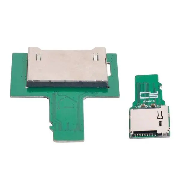 Alt view image 7 of 7 - 2pcs TF Micro SD Male Extender to SD Card Female Extension Adapter PCBA SD/SDHC/SDXC UHS-III UHS-3 UHS-2