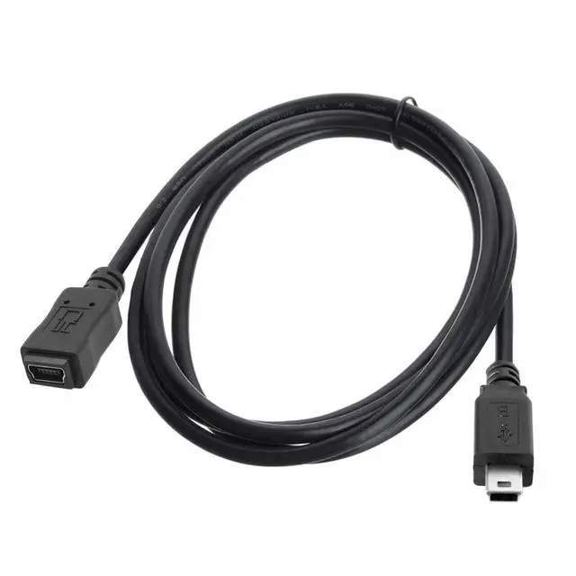 Alt view image 6 of 7 - Hi Speed USB 2.0 5Pin Mini USB Male to Female Extension Adapter Cable 150cm