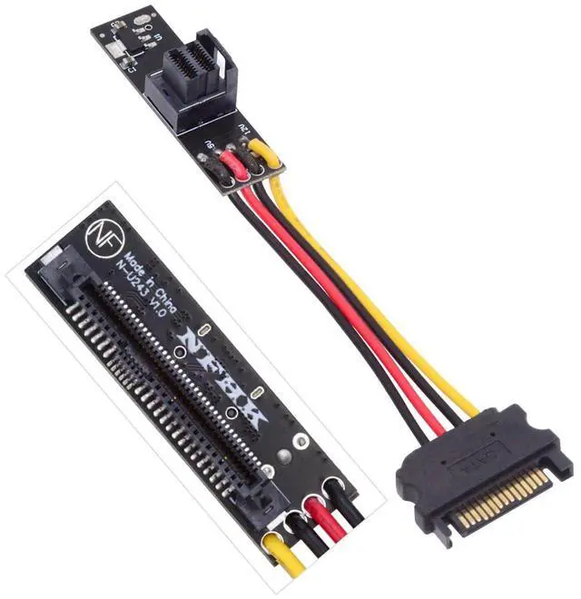 Main image of PCI-E 4.0 SFF-8643 Female to NVME PCIe U.2 SFF-8639 U.3 PCI-Express SSD Adapter for Mainboard