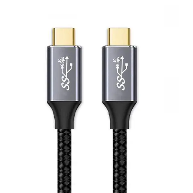 Alt view image 6 of 6 - Type-C USB-C Male to Male USB3.1 10Gbps 100W Data Cable with E-Marker for Laptop Phone 150CM