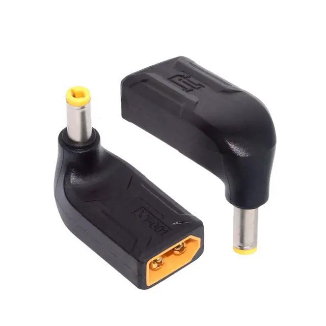 Alt view image 3 of 7 - Adapter XT60 Male SC100 Protocol to DC 5.5x2.5mm Male Fast Charging Angled Vertical Adapter for RC Lipo Battery Quadcopter Multicopter Aeromodelling