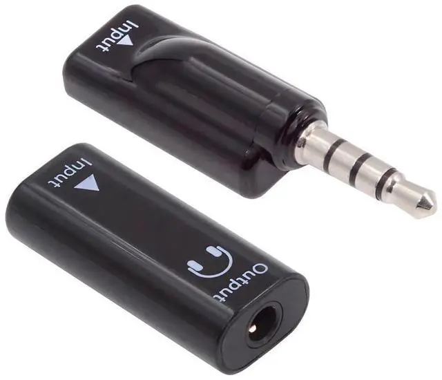 Main image of 2pcs/lot 16bit 48kHz USB-C Female Type-C to 3.5mm Male & Female Audio AUX & MIC Sound Card Adapter Compatible with Laptop Tablet Phone