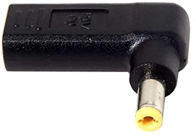 Main image of USB 3.1 Type C USB-C to DC 20V 5.5x2.5mm Adapter PD Emulator Trigger 90 Degree Angled