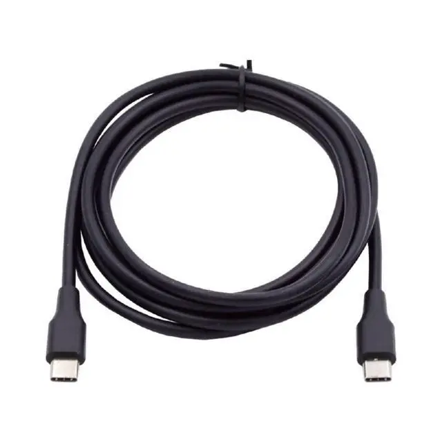 Alt view image 2 of 7 - Type-C USB-C Male to Male USB 2.0 Version Data Cable Support PD 65W for Laptop & Phone Black 1M