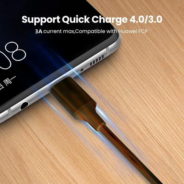 Alt view image 3 of 7 - Type-C USB-C Male to Male USB 2.0 Version Data Cable Support PD 65W for Laptop & Phone Black 1M