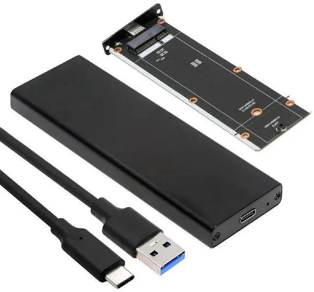 Main image of 7+17Pin MAC SSD to USB 3.0 Type-C 5Gbps Mobile HDD Case Enclosure Adapter for 2012 MAC Air Pro A1465 A1466 Retina SSD