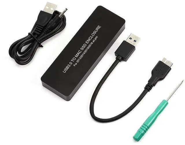 Alt view image 6 of 7 - USB 3.0 to 16+12 Pin Enclosure Compatible with MacBook Air Pro 2013 2014 2015 2016 2017 Mobile Case