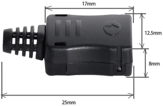 Alt view image 3 of 7 - 10set DIY 4pin USB 2.0 Type C Female Socket Connector SMT Type with PC Board & Housing & 3.0mm SR