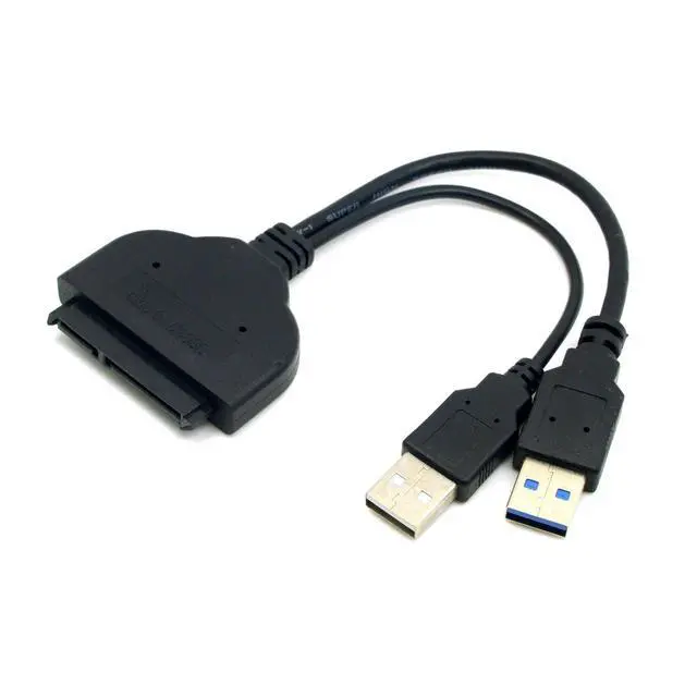 Alt view image 7 of 7 - USB 3.0 to SATA & Micro SATA Adapter for 1.8" & 2.5" Hard Disk Drive with Extra USB Power Cable