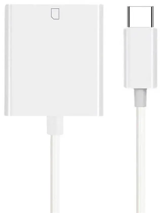 Main image of USB-C Type C USB 2.0 to Standard SD SDXC SDHC Card Reader Adapter Compatible with MacBook Laptop Tablet Phone