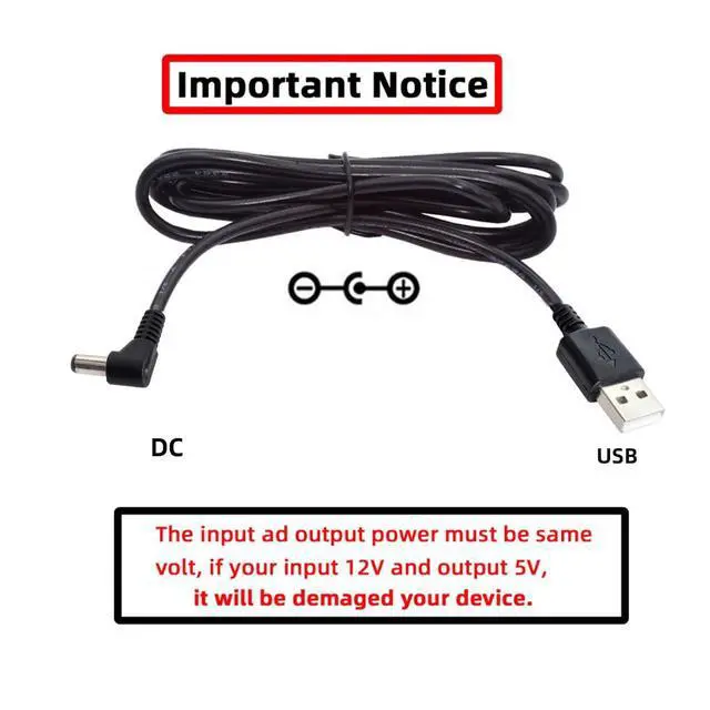 Alt view image 6 of 7 - USB 2.0 A Type Male to Right Angled 90 Degree 5.5 x 2.1mm DC 5V Power Plug Barrel Connector Charge Cable