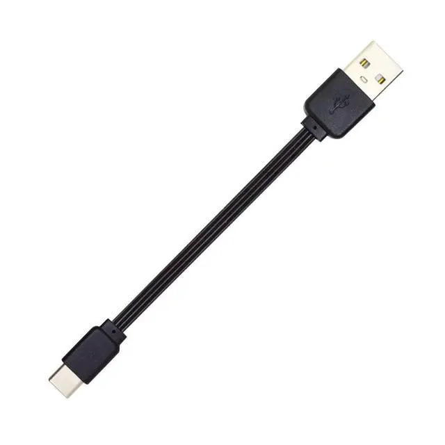 Alt view image 7 of 7 - USB 2.0 Type-A Male to USB-C Type-C Male Male Data Flat Slim FPC Cable for FPV & Disk & Phone 13cm