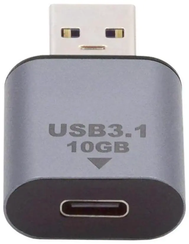 Main image of 10Gbps USB-C USB 3.1 Type C Female to USB 3.0 A Male Data Adapter Data Power for Laptop Tablet Phone