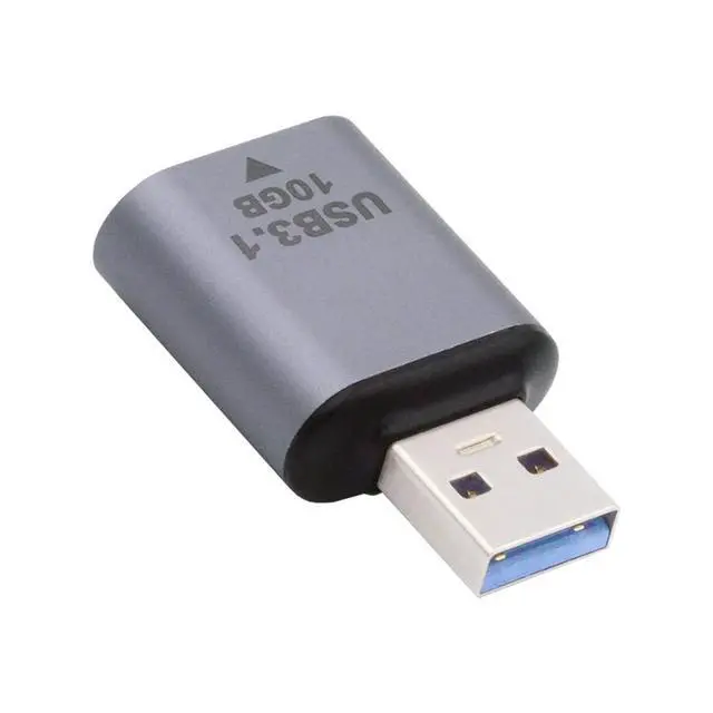 Alt view image 7 of 7 - 10Gbps USB-C USB 3.1 Type C Female to USB 3.0 A Male Data Adapter Data Power for Laptop Tablet Phone