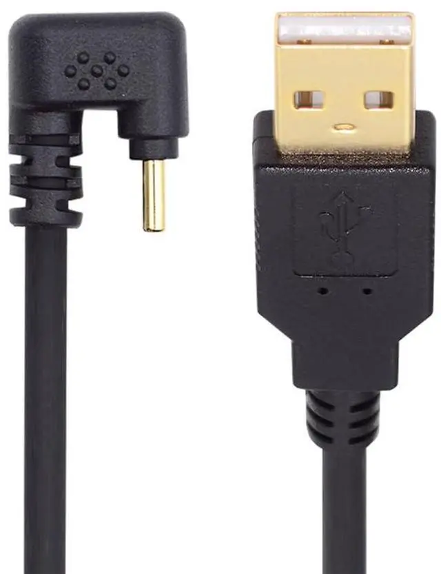 Main image of 480Mbps USB2.0 Type-A Power Data to Type C USB-C Cable Male to Male USB-C Opposite U Shape Back Angled