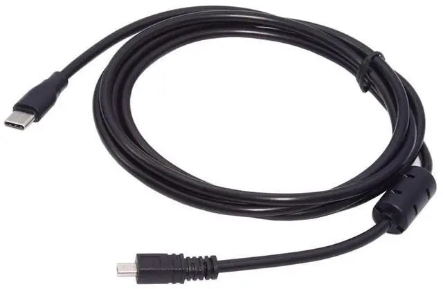 Main image of 5V 2.5W Type-C USB-C Host to 8P Mini Data Power Camera Cable for Coolpix UC-E6 UC-E16 UC-E17 DSC-W DMC-S EX-Z 1.5M