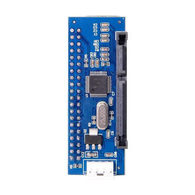 Alt view image 4 of 7 - IDE/PATA 40Pin Disk to SATA Female Converter Adapter PCBA for Desktop & 3.5" Hard Disk Drive