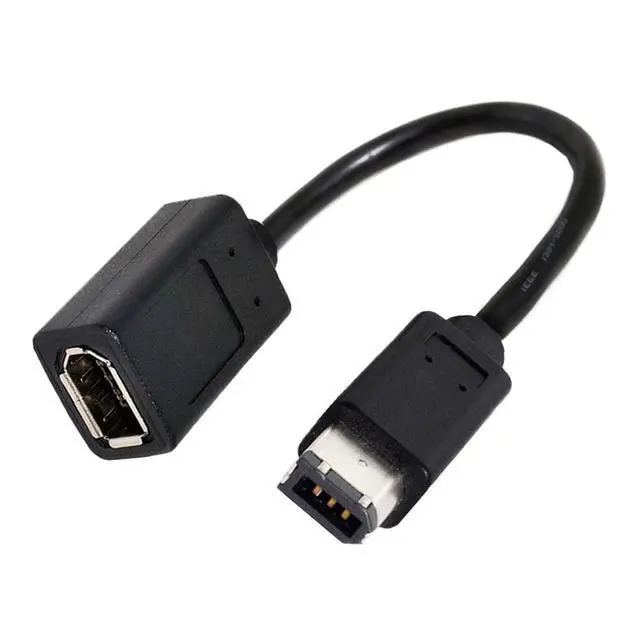 Alt view image 7 of 7 - IEEE 1394 6Pin Firewire to 1394a 6Pin Female to Male Extension Data Video Capture Card Support 400 to 400 Cable 20cm