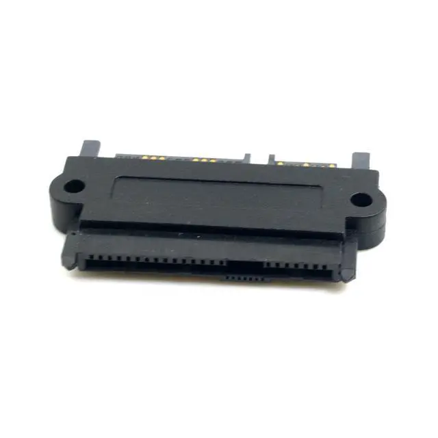 Alt view image 5 of 7 - SFF-8482 SAS 22 Pin to 7 Pin + 15 Pin SATA Hard Disk Drive Raid Adapter Converter