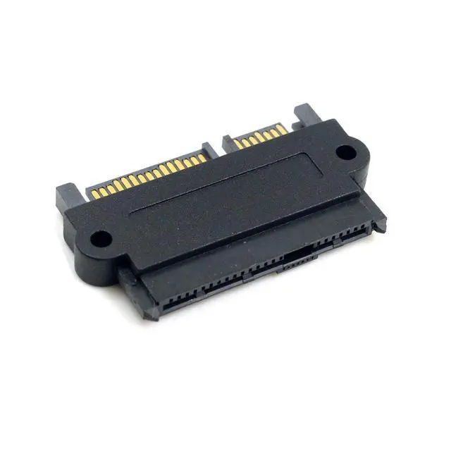 Alt view image 7 of 7 - SFF-8482 SAS 22 Pin to 7 Pin + 15 Pin SATA Hard Disk Drive Raid Adapter Converter