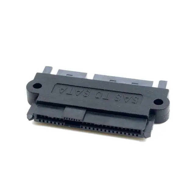 Alt view image 6 of 7 - SFF-8482 SAS 22 Pin to 7 Pin + 15 Pin SATA Hard Disk Drive Raid Adapter Converter