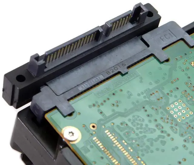 Alt view image 3 of 7 - SATA 22Pin Male to Female 90 Degree UP Angled Gender Changer Connector Adapter for 2.5/3.5" Hard Disk Drive