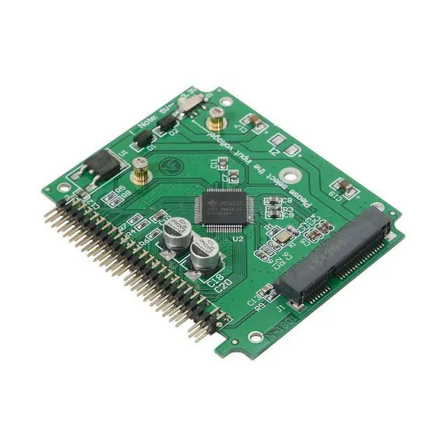Alt view image 2 of 7 - Low Profile Half-Heigh mSATA SSD to 2.5 inch IDE 44pin Hard Disk Case Enclosure for Notebook Laptop