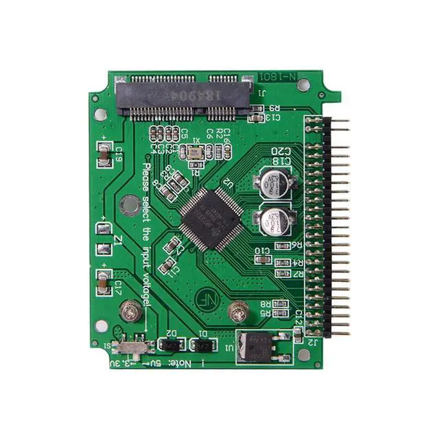 Alt view image 4 of 7 - Low Profile Half-Heigh mSATA SSD to 2.5 inch IDE 44pin Hard Disk Case Enclosure for Notebook Laptop