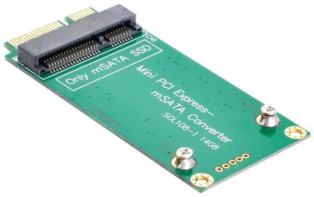 Main image of 3x5cm mSATA Adapter to 3x7cm Mini PCI-e SATA SSD for Asus Eee PC 1000 S101 900 901 900A T91