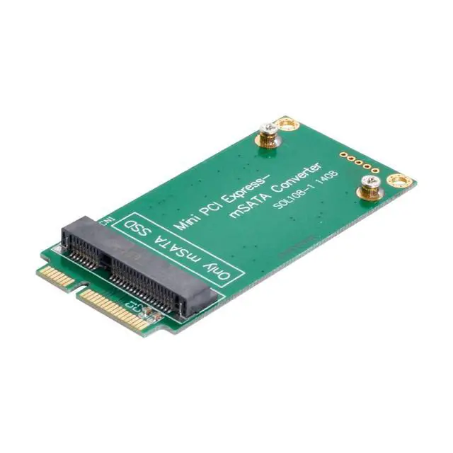 Alt view image 3 of 7 - 3x5cm mSATA Adapter to 3x7cm Mini PCI-e SATA SSD for Asus Eee PC 1000 S101 900 901 900A T91