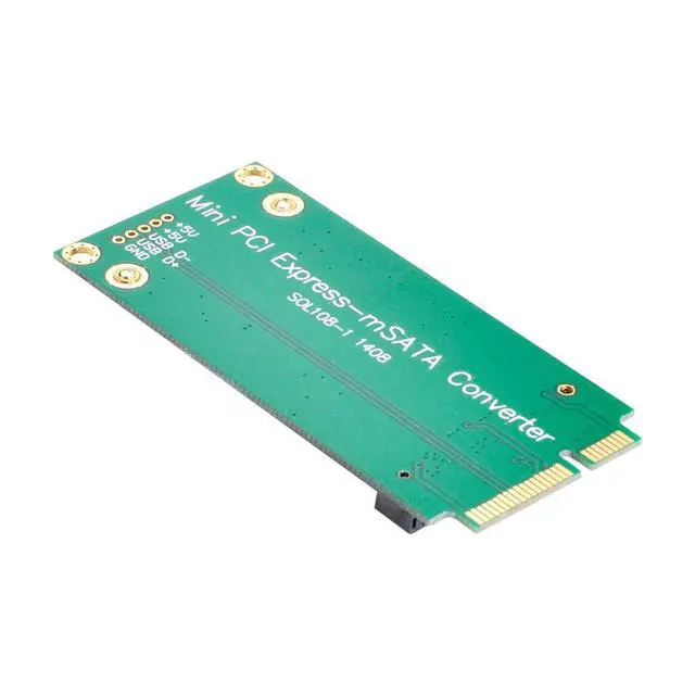 Alt view image 6 of 7 - 3x5cm mSATA Adapter to 3x7cm Mini PCI-e SATA SSD for Asus Eee PC 1000 S101 900 901 900A T91