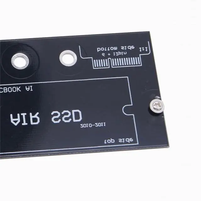 Alt view image 5 of 6 - PCBA 12+6pin SSD to SATA 22Pin Hard Disk Cartridge Drive for 2010 2011 Mac Air A1369 A1370 SSD