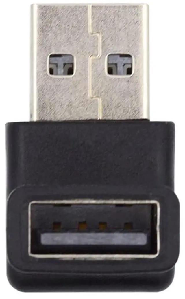 Main image of USB3.0 A Male to Female Extension Power Data Video Support 10Gbps Adapter Down Angled Type