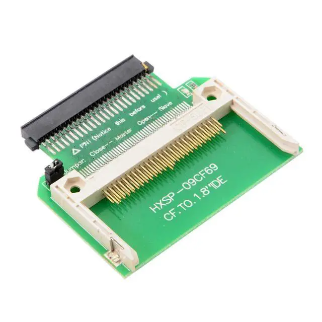 Alt view image 2 of 7 - CF Compact Flash Memory Card to 1.8 Inch 50pin IDE Hard Drive SSD Converter Adapter