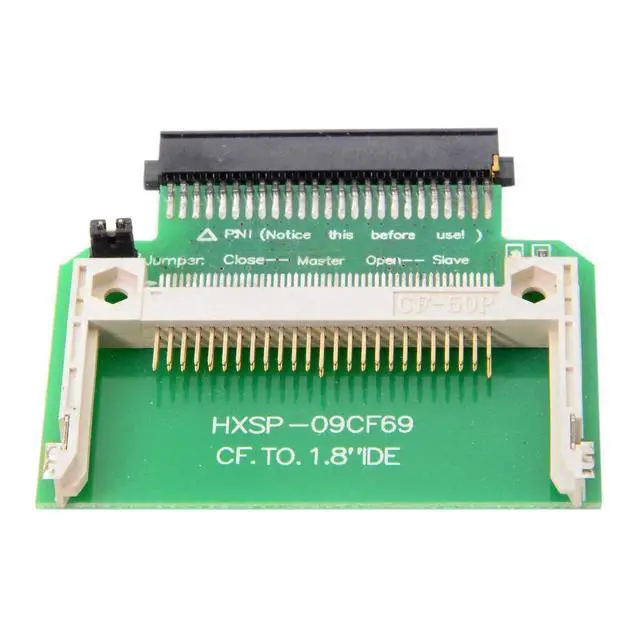 Alt view image 3 of 7 - CF Compact Flash Memory Card to 1.8 Inch 50pin IDE Hard Drive SSD Converter Adapter
