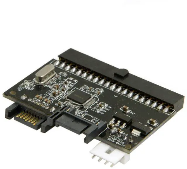 Main image of IDE 100 133 DVD CD to Two Serial SATA 7PIN Adapter Converter for Hard Disk Drive