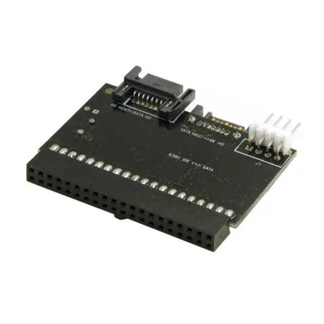 Alt view image 6 of 7 - IDE 100 133 DVD CD to Two Serial SATA 7PIN Adapter Converter for Hard Disk Drive