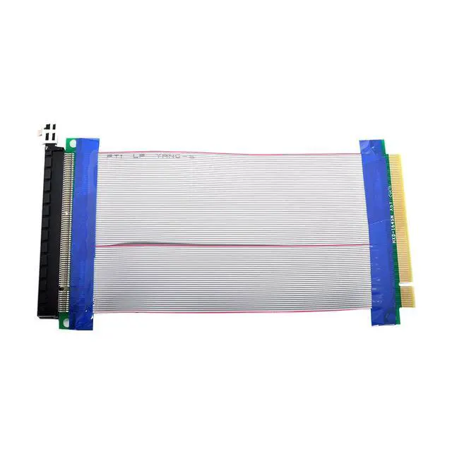 Alt view image 3 of 7 - NGFF M-Key NVME AHCI SSD to PCI-E 3.0 16x x16 Vertical Adapter with Cable Male to Female Extension