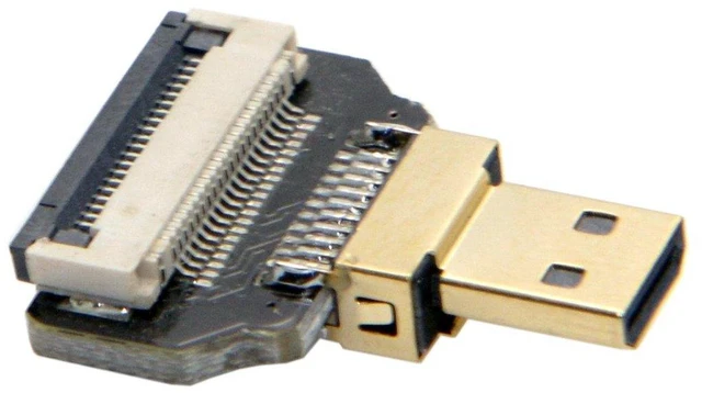 Alt view image 5 of 6 - CYFPV Micro HDMI Type D Male Connector Standard Straight for FPV HDTV Multicopter Aerial Photography