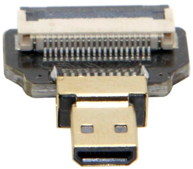 Alt view image 4 of 6 - CYFPV Micro HDMI Type D Male Connector Standard Straight for FPV HDTV Multicopter Aerial Photography